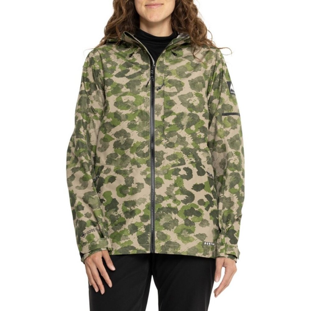 NEW $250 Burton Multipath Jacket! Waterproof Gore Tex Paclite Felidae Camo